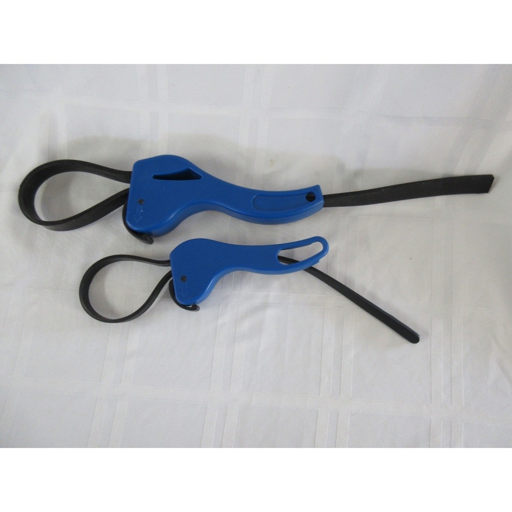 Set of 2 Adjustable Strap Wrenches